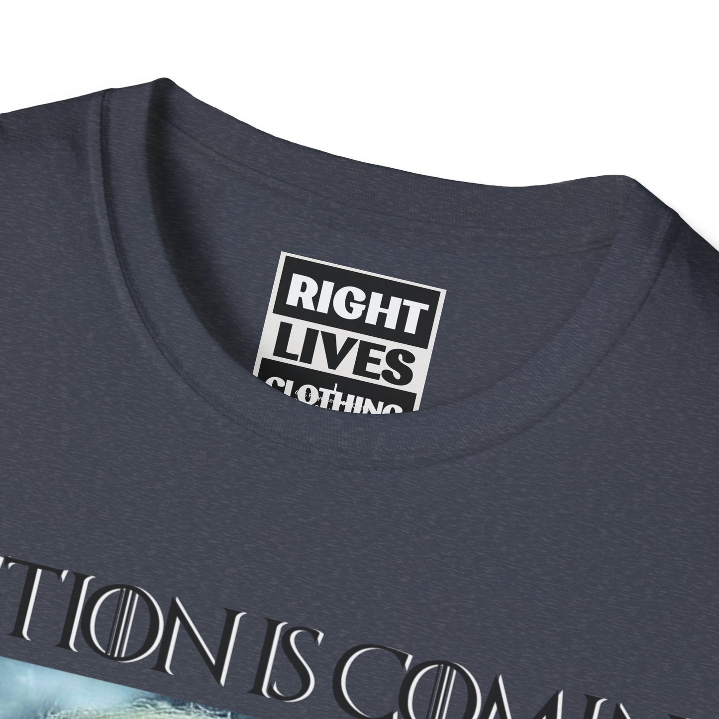 Donald Trump Election Is Coming Again T-shirt Light Blue