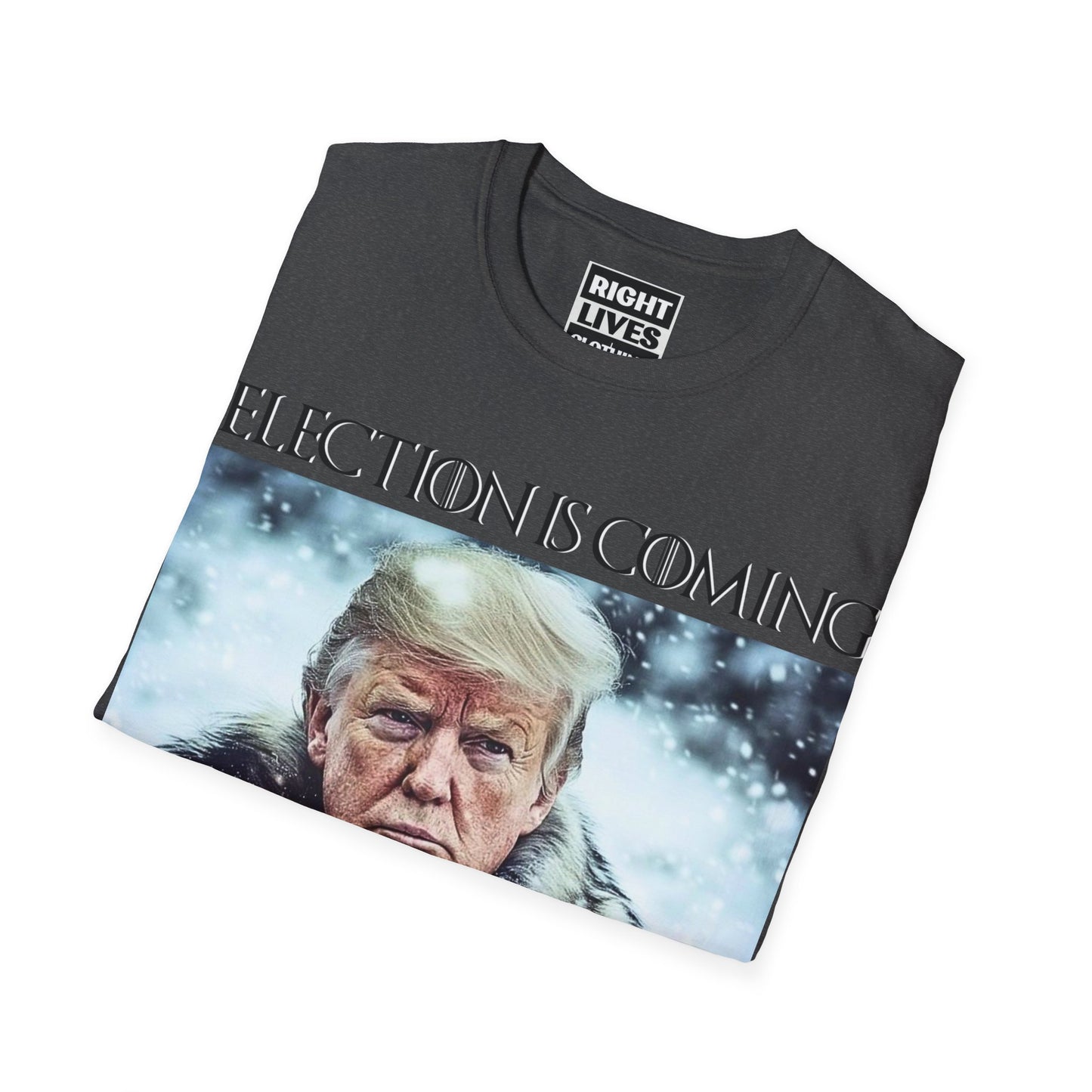 Donald Trump Election Is Coming Again T-shirt Light Blue