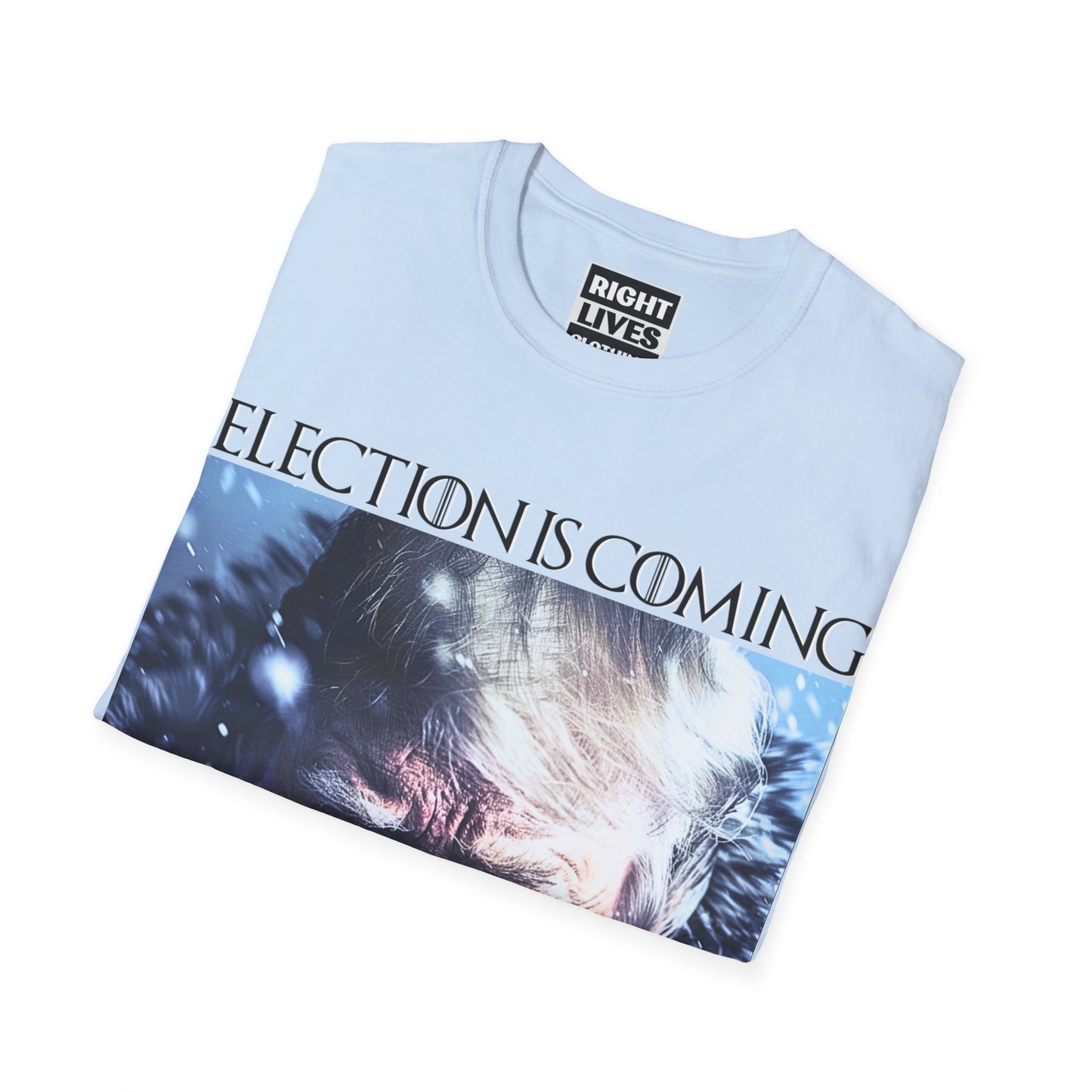 Election Is Coming Donald Trump T-Shirt Charcoal