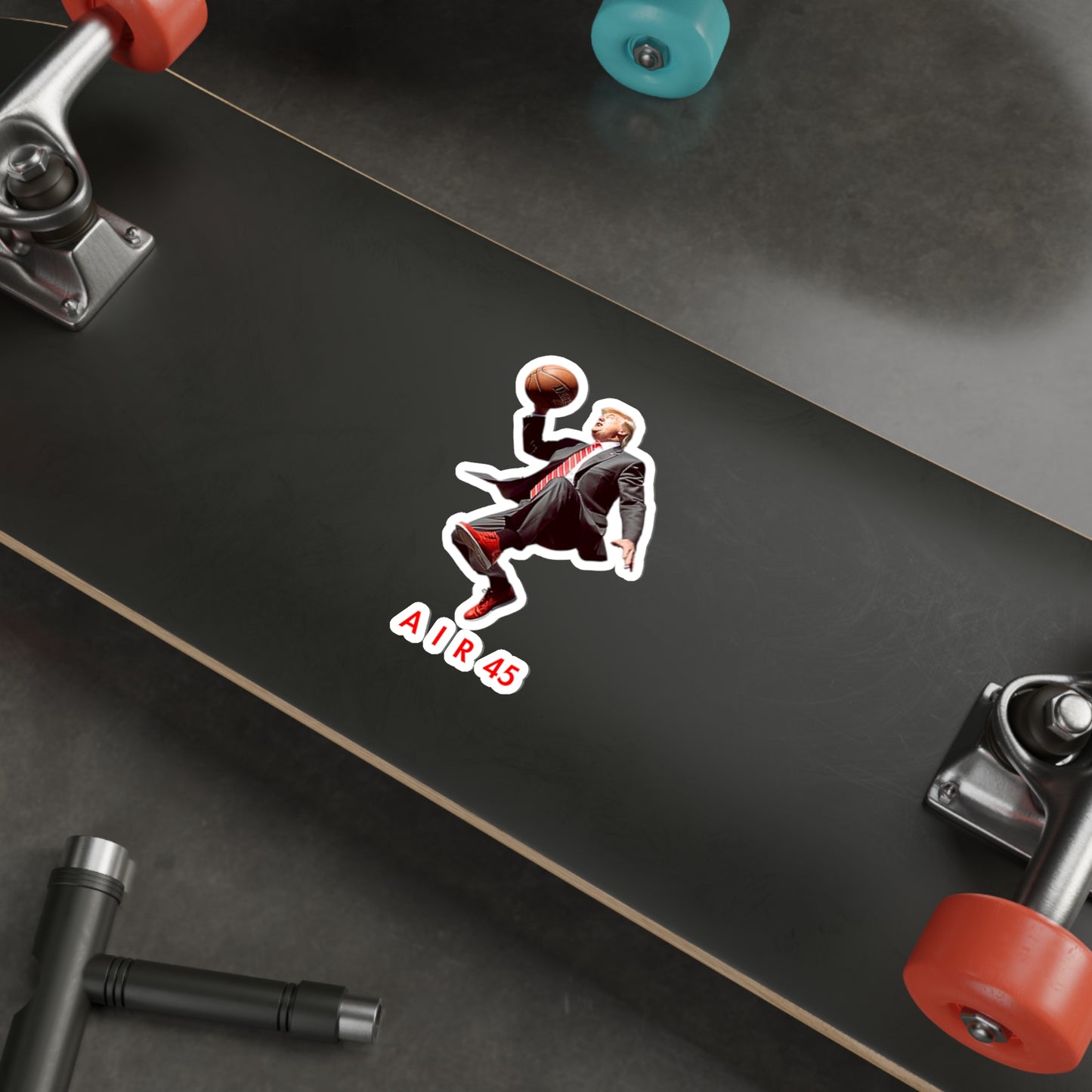 Air DT Free Throw Dunk Die-Cut Stickers