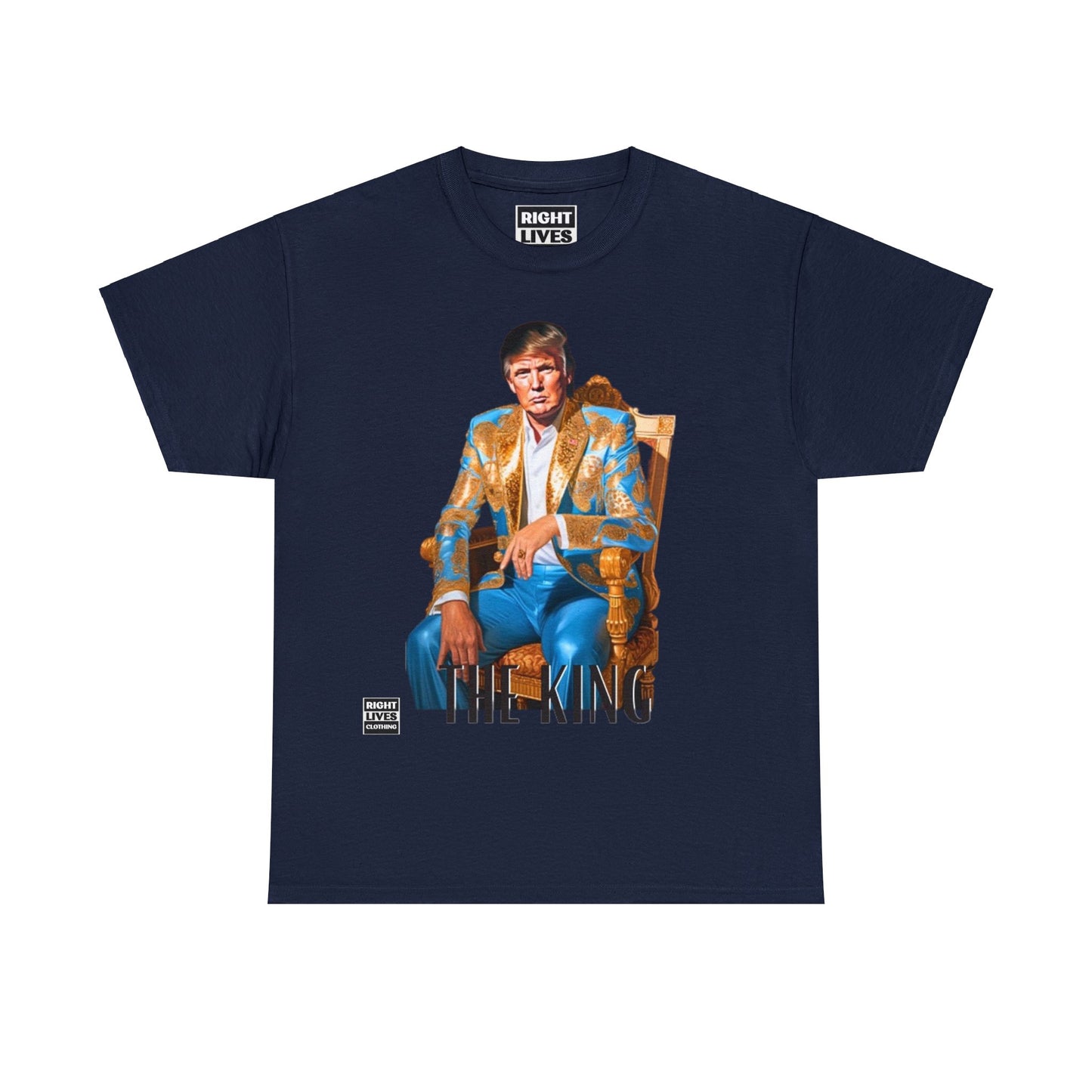 King Donald Trump Light Blue T-Shirt
