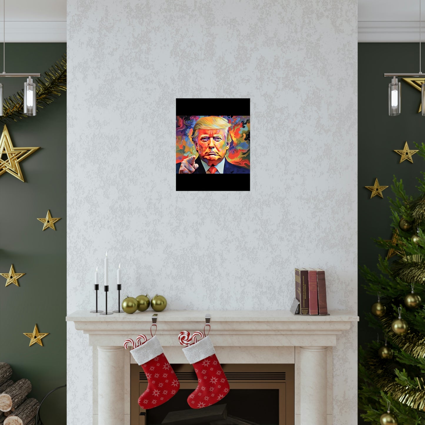 Artistic Donald Trump Poster