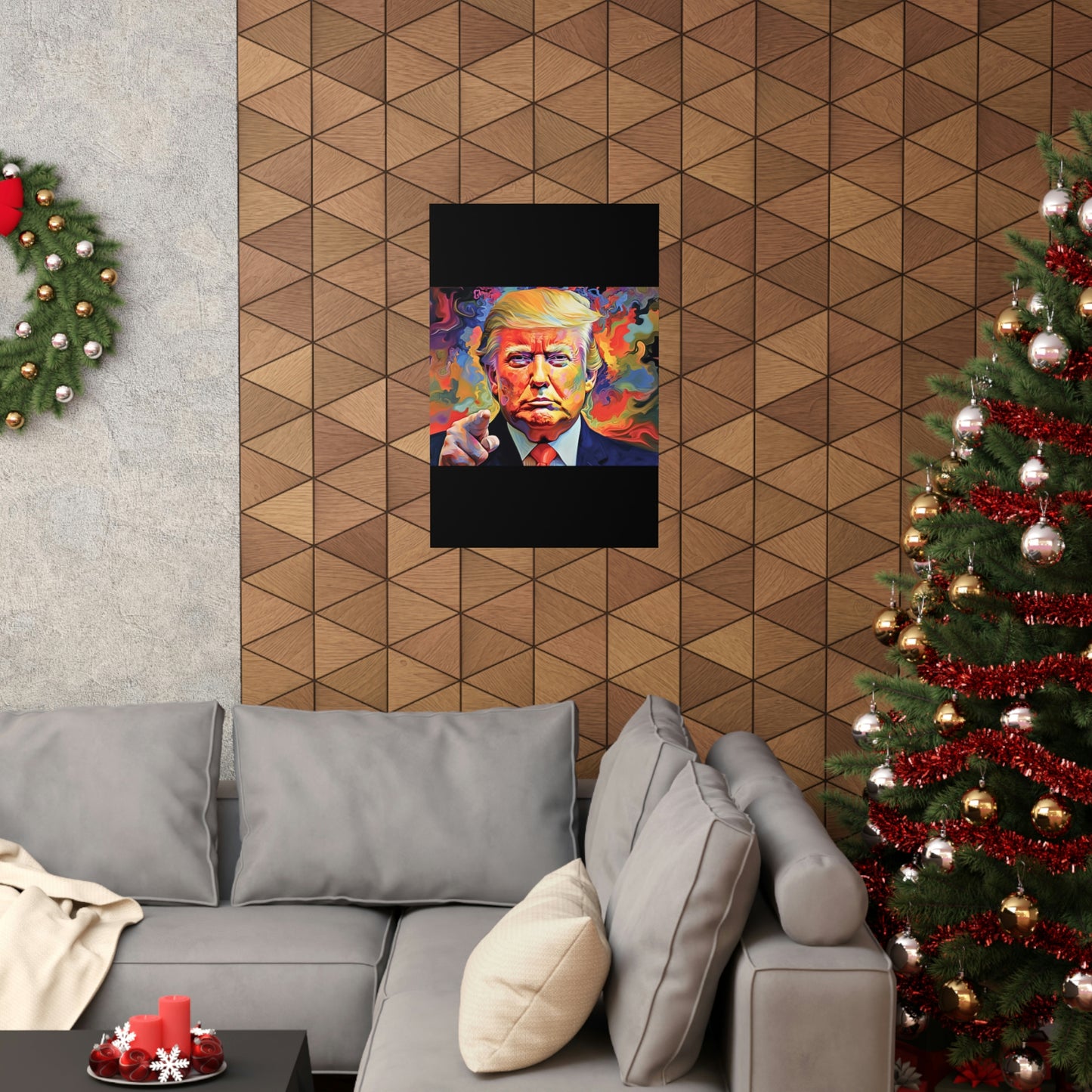 Artistic Donald Trump Poster