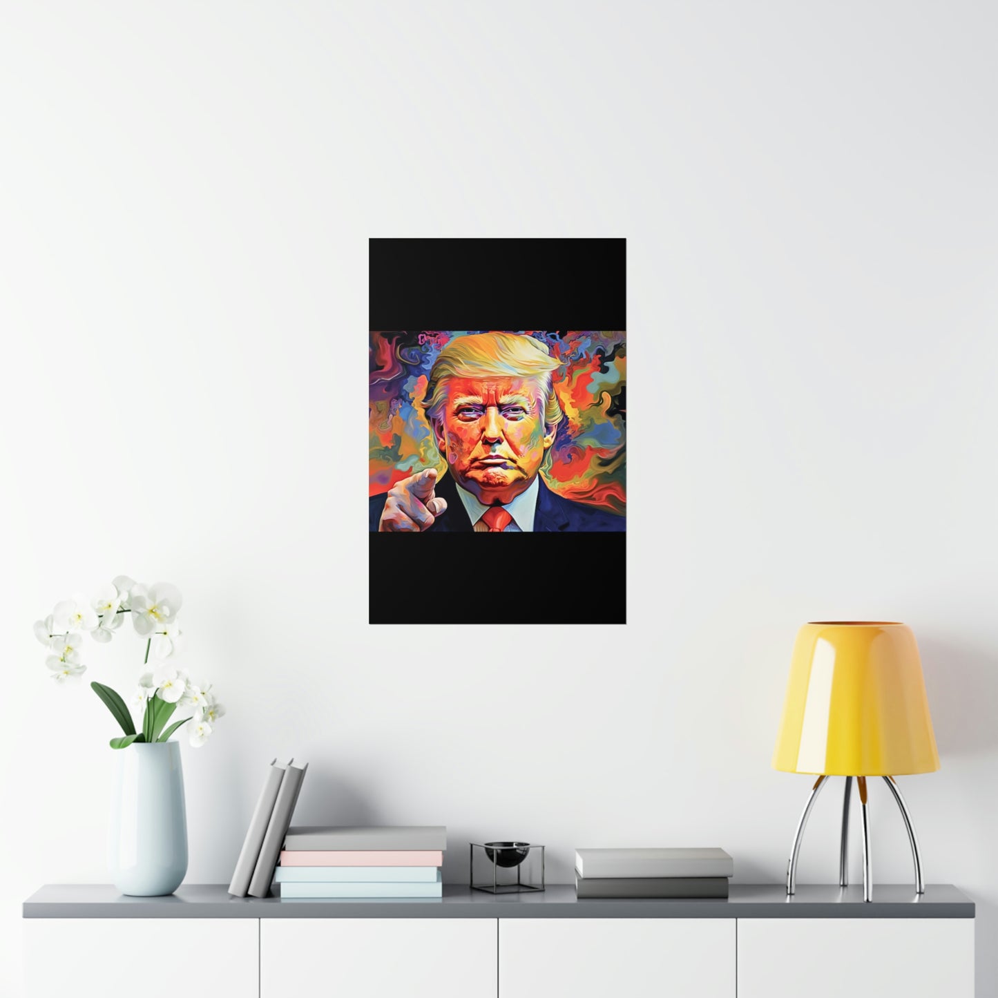 Artistic Donald Trump Poster