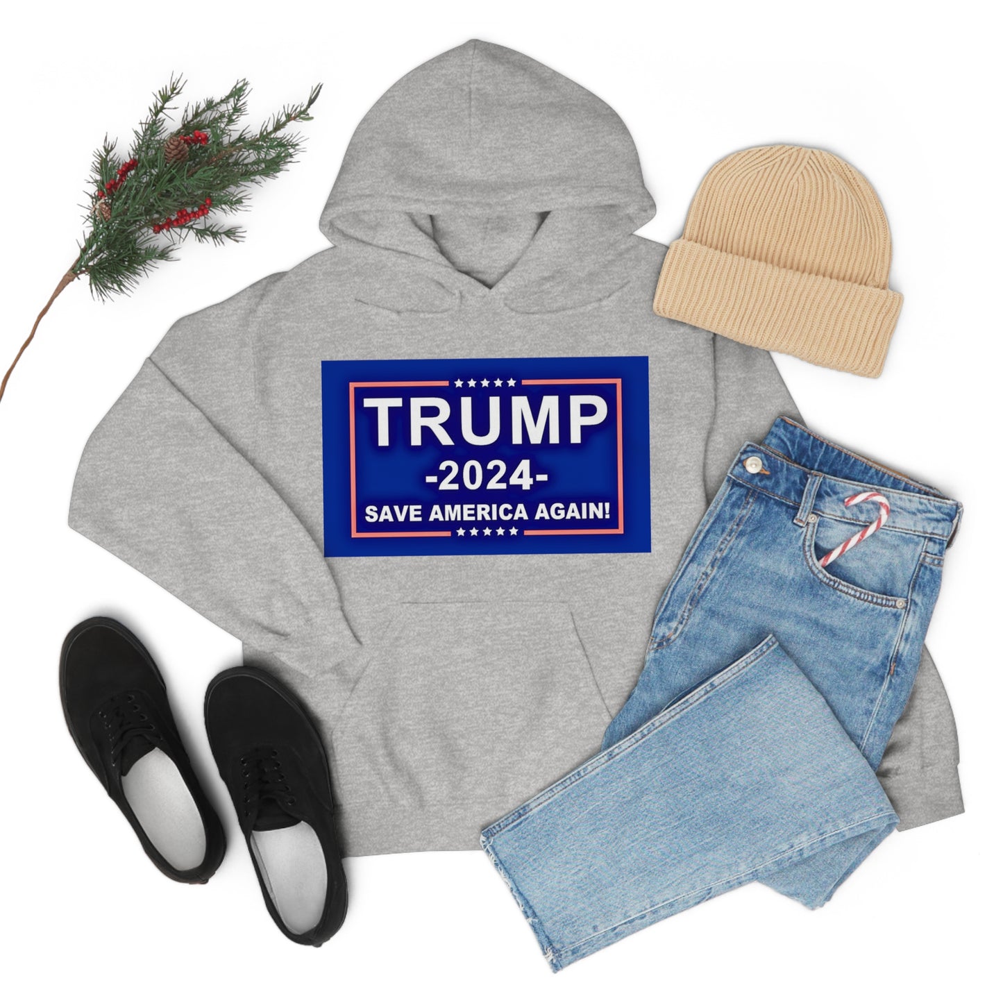 MAGA DJT Hooded Sweatshirt
