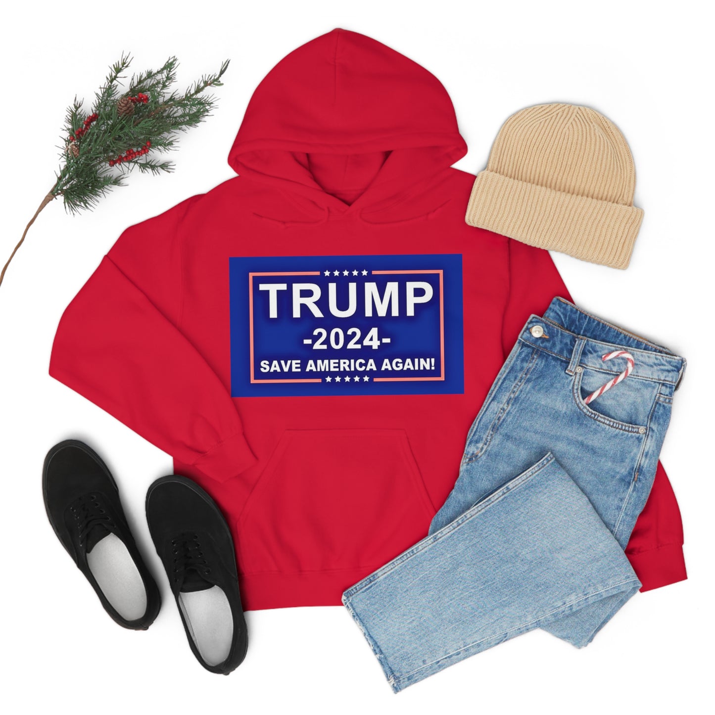 MAGA DJT Hooded Sweatshirt