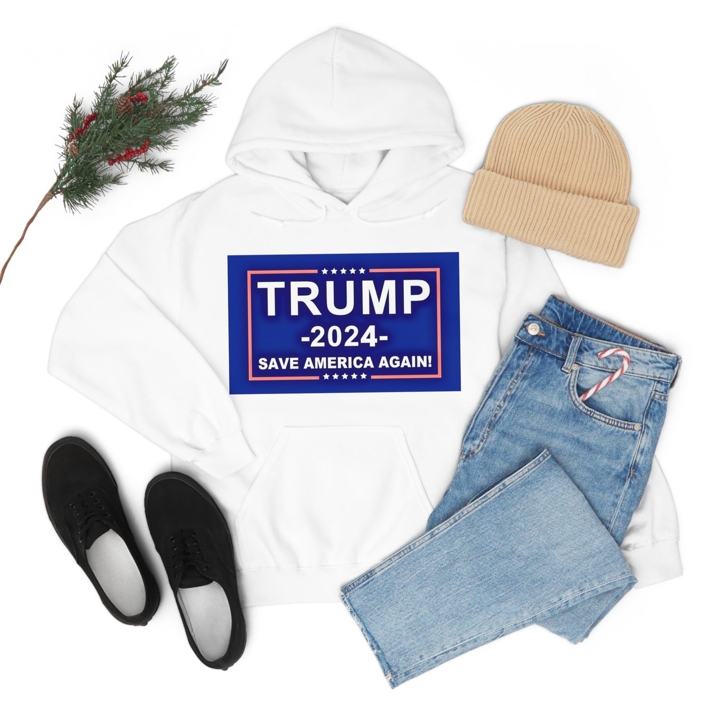 MAGA DJT Hooded Sweatshirt