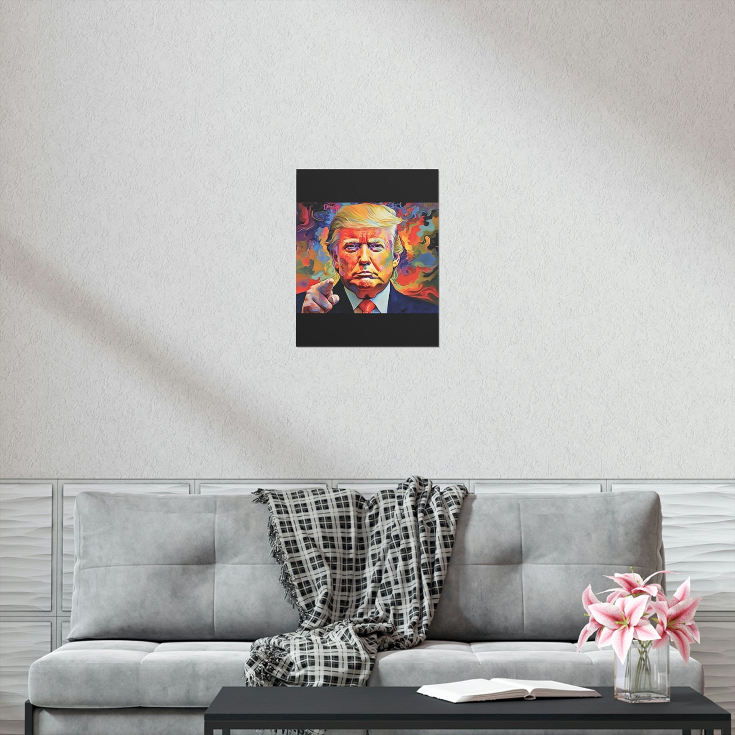 Artistic Donald Trump Poster