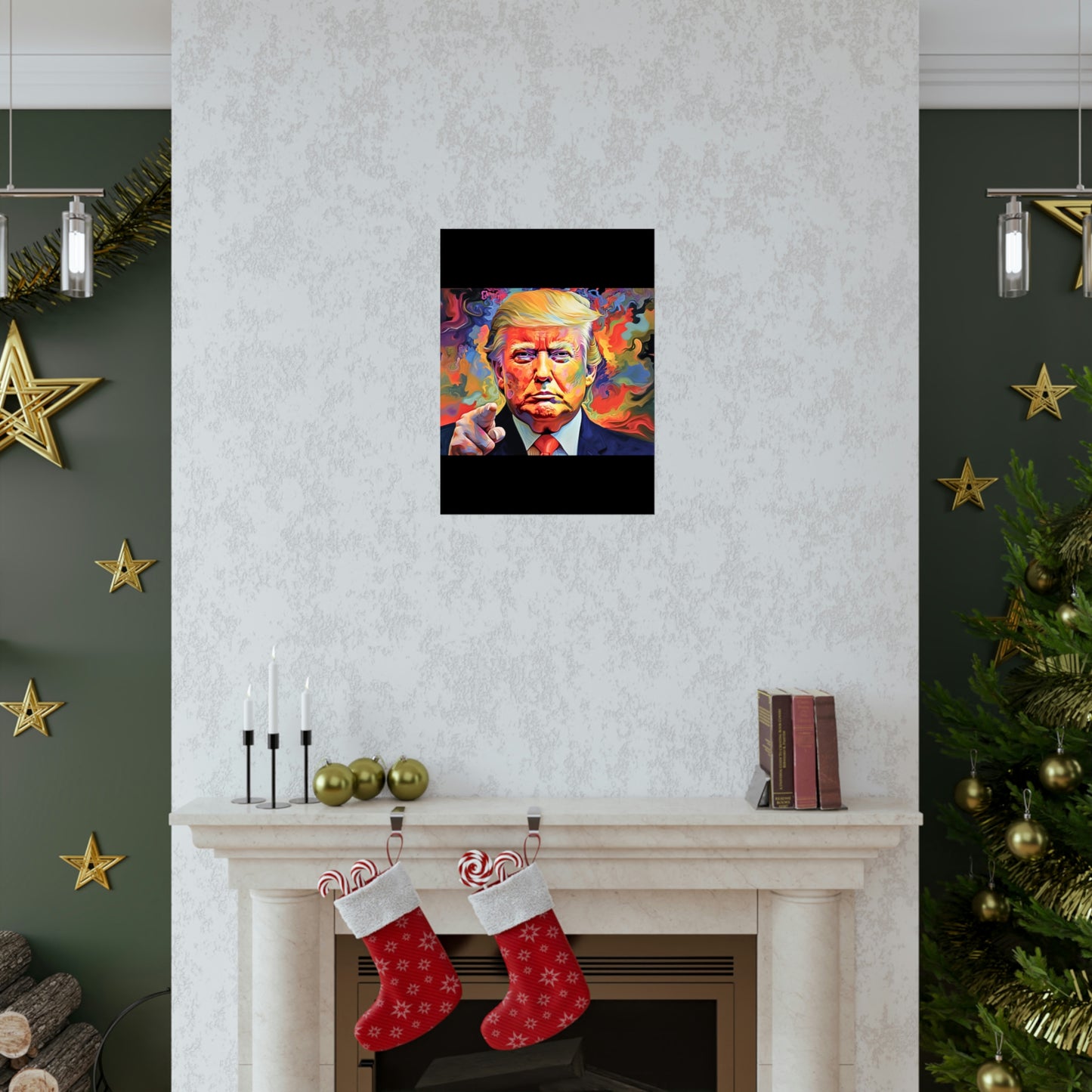 Artistic Donald Trump Poster
