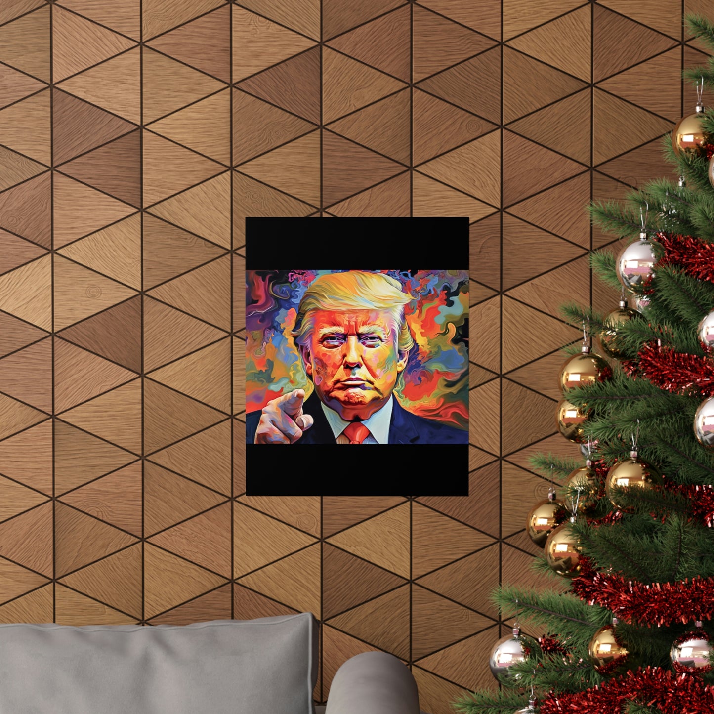 Artistic Donald Trump Poster