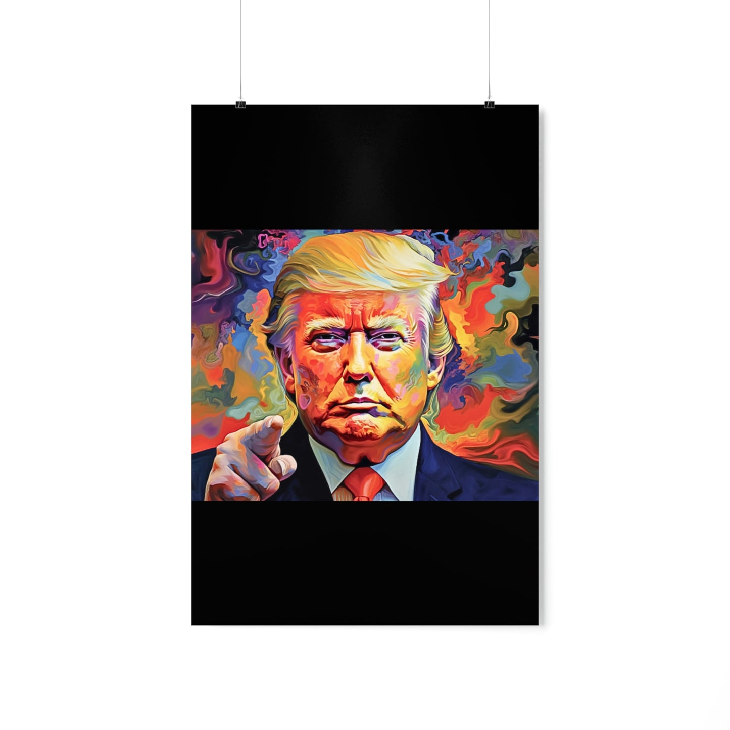 Artistic Donald Trump Poster