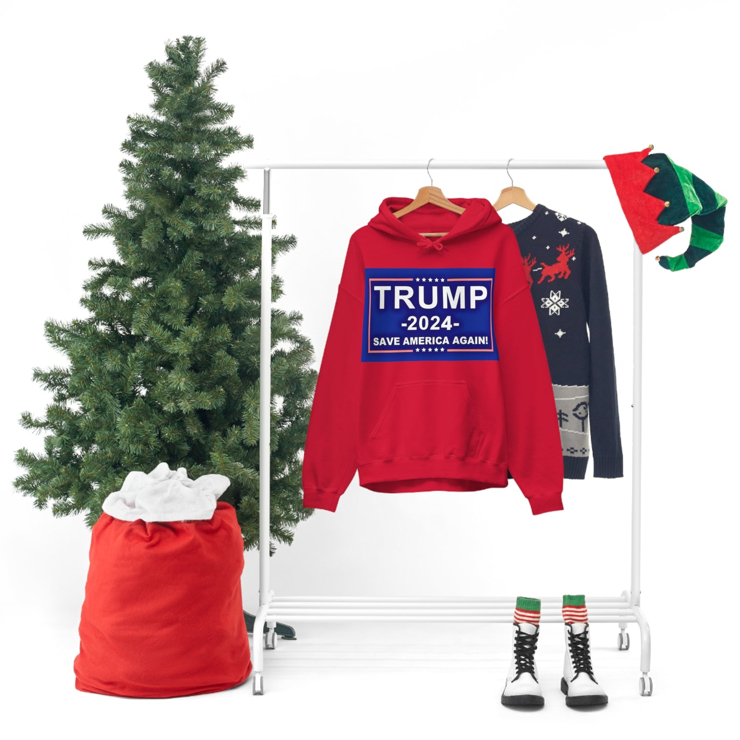 MAGA DJT Hooded Sweatshirt
