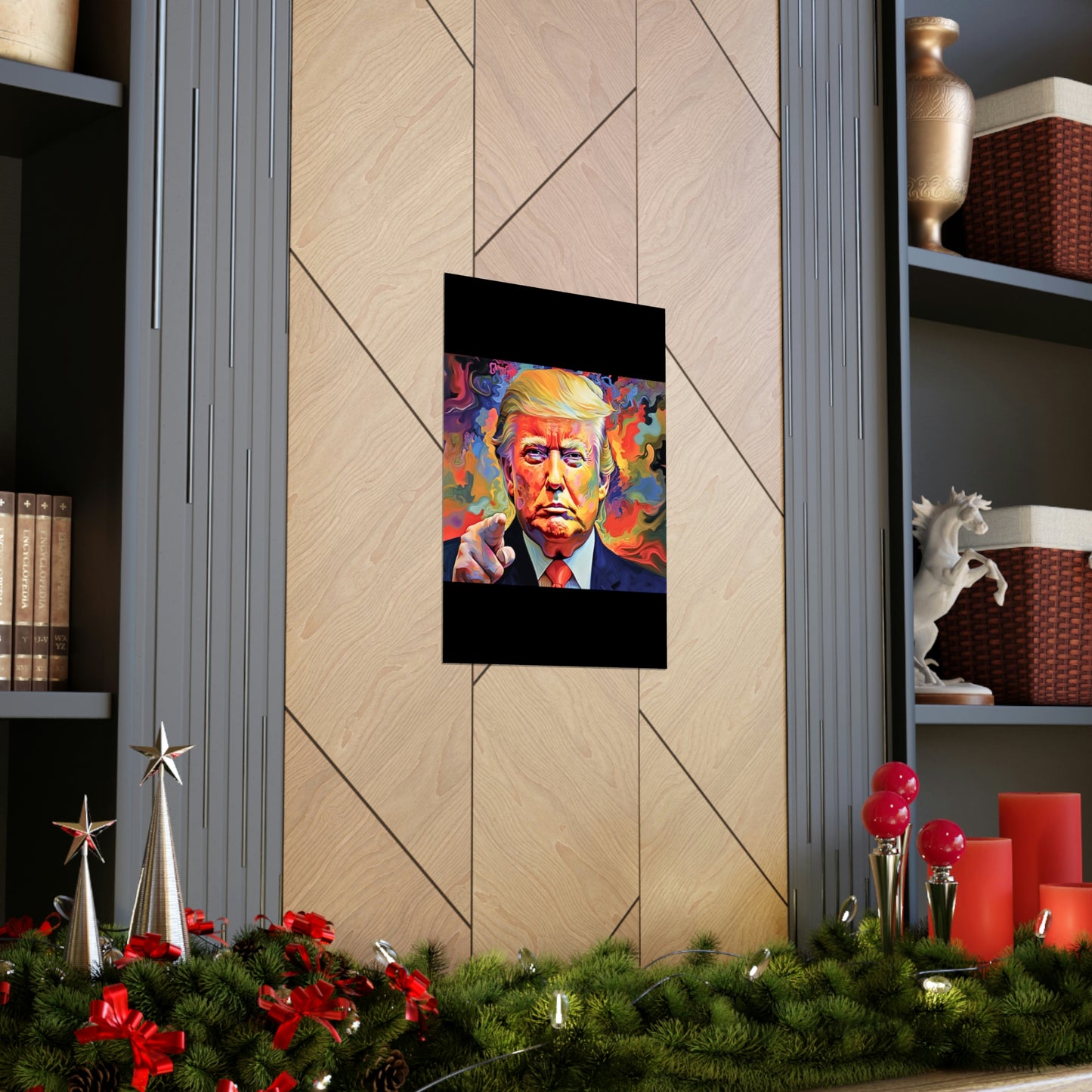 Artistic Donald Trump Poster