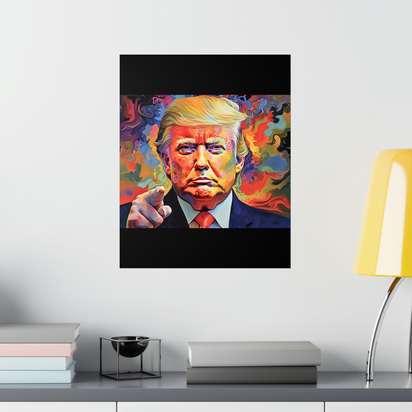 Artistic Donald Trump Poster
