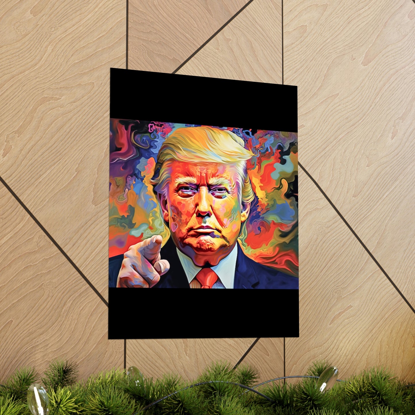 Artistic Donald Trump Poster