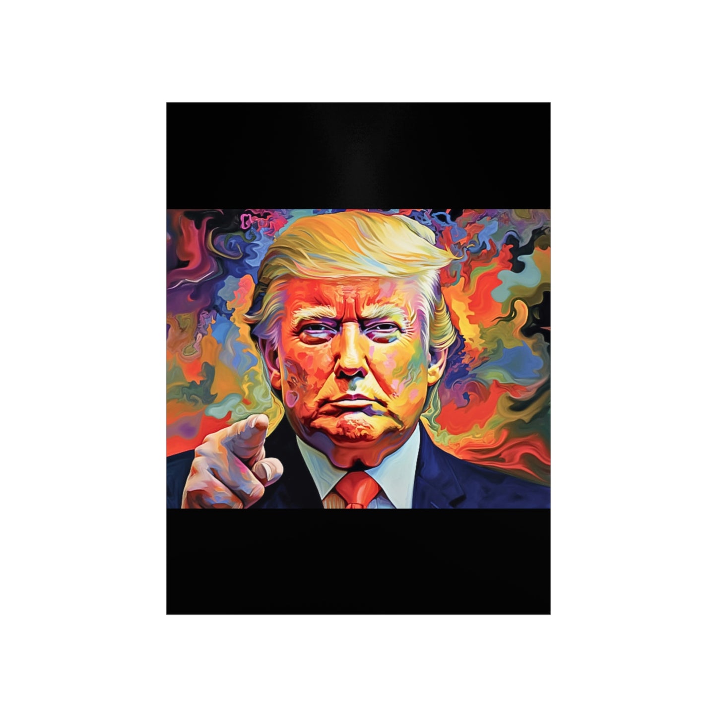 Artistic Donald Trump Poster