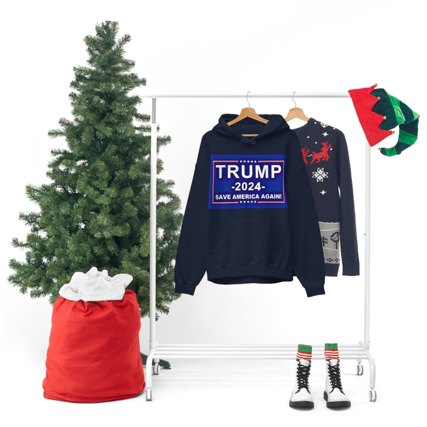 MAGA DJT Hooded Sweatshirt