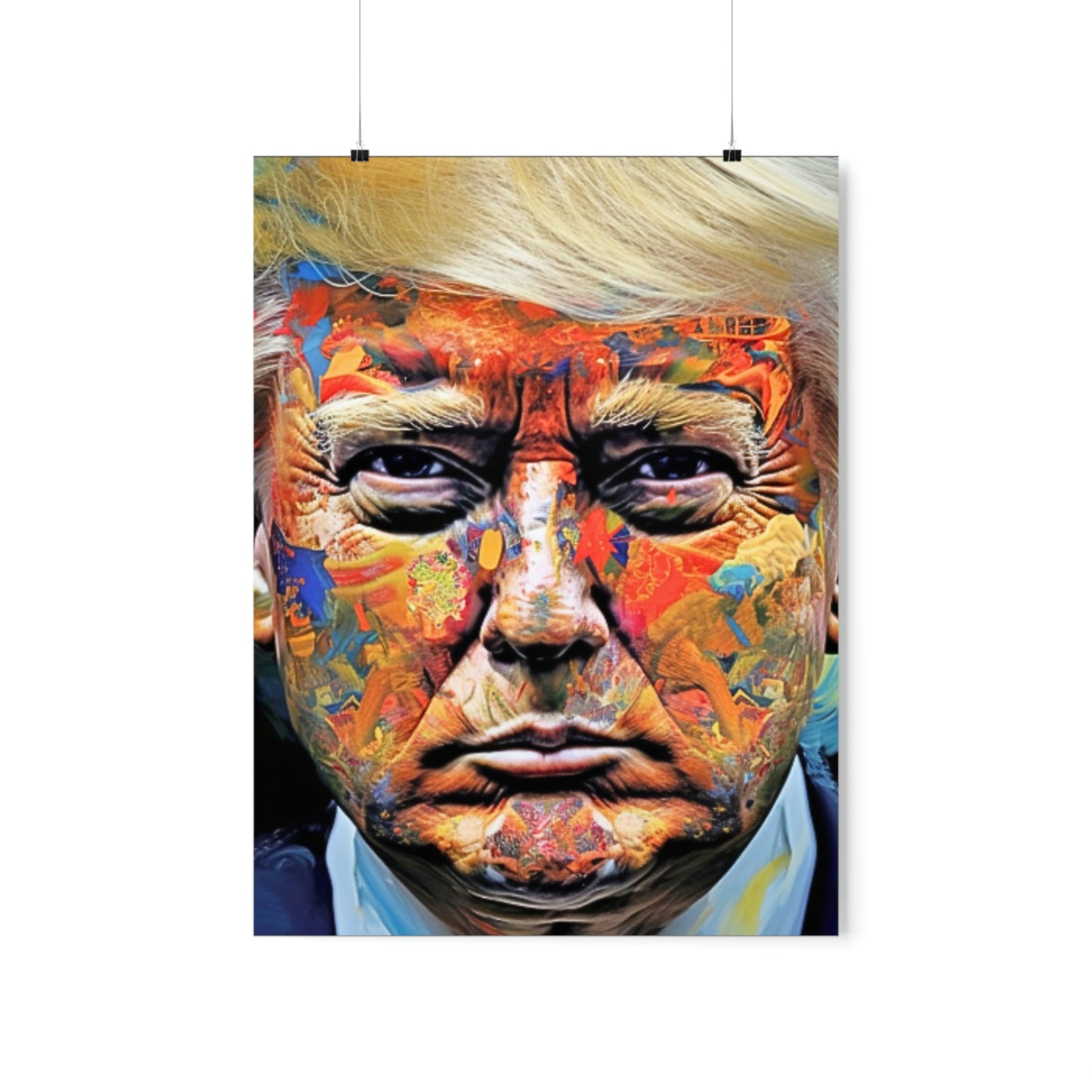 Colorful DJT Poster