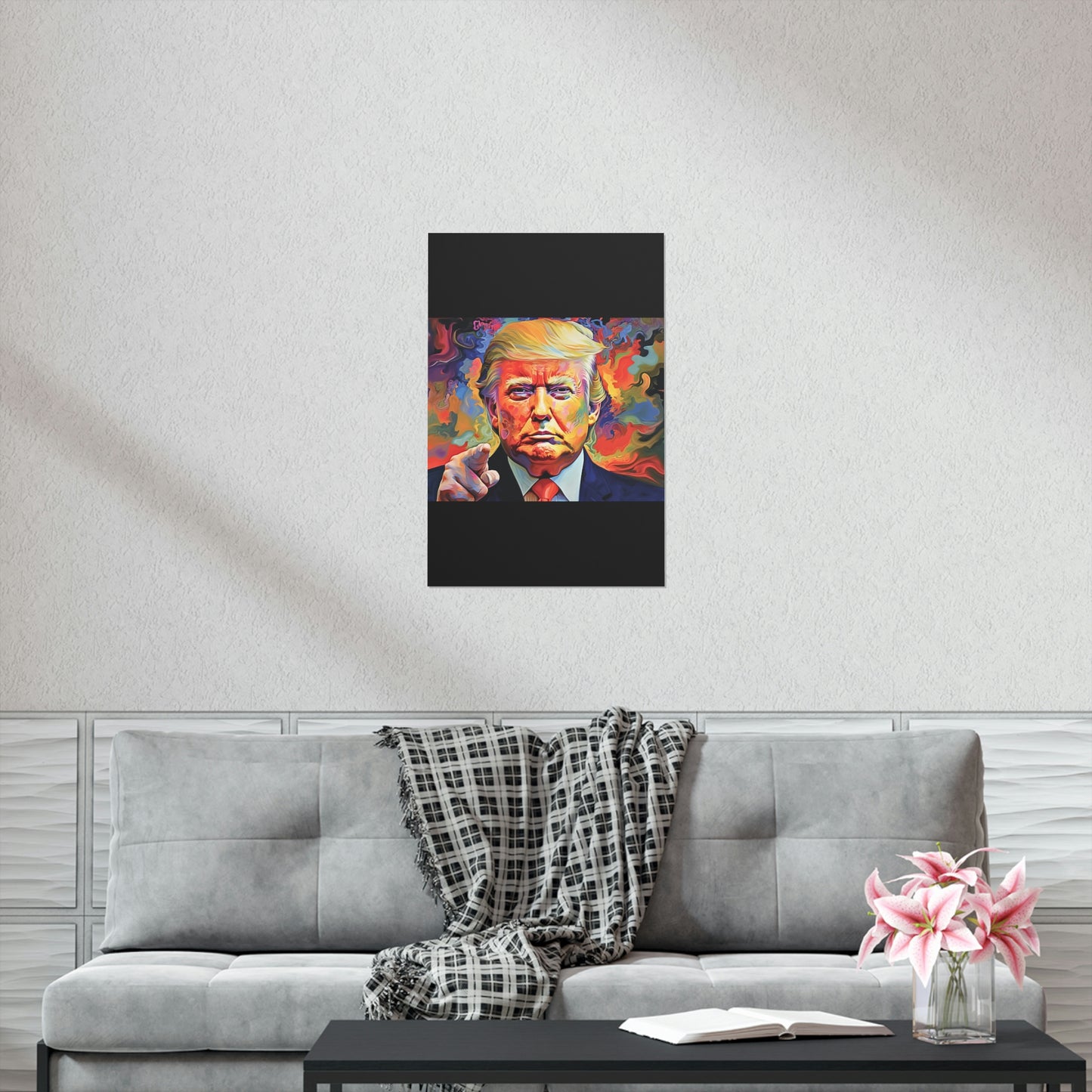 Artistic Donald Trump Poster