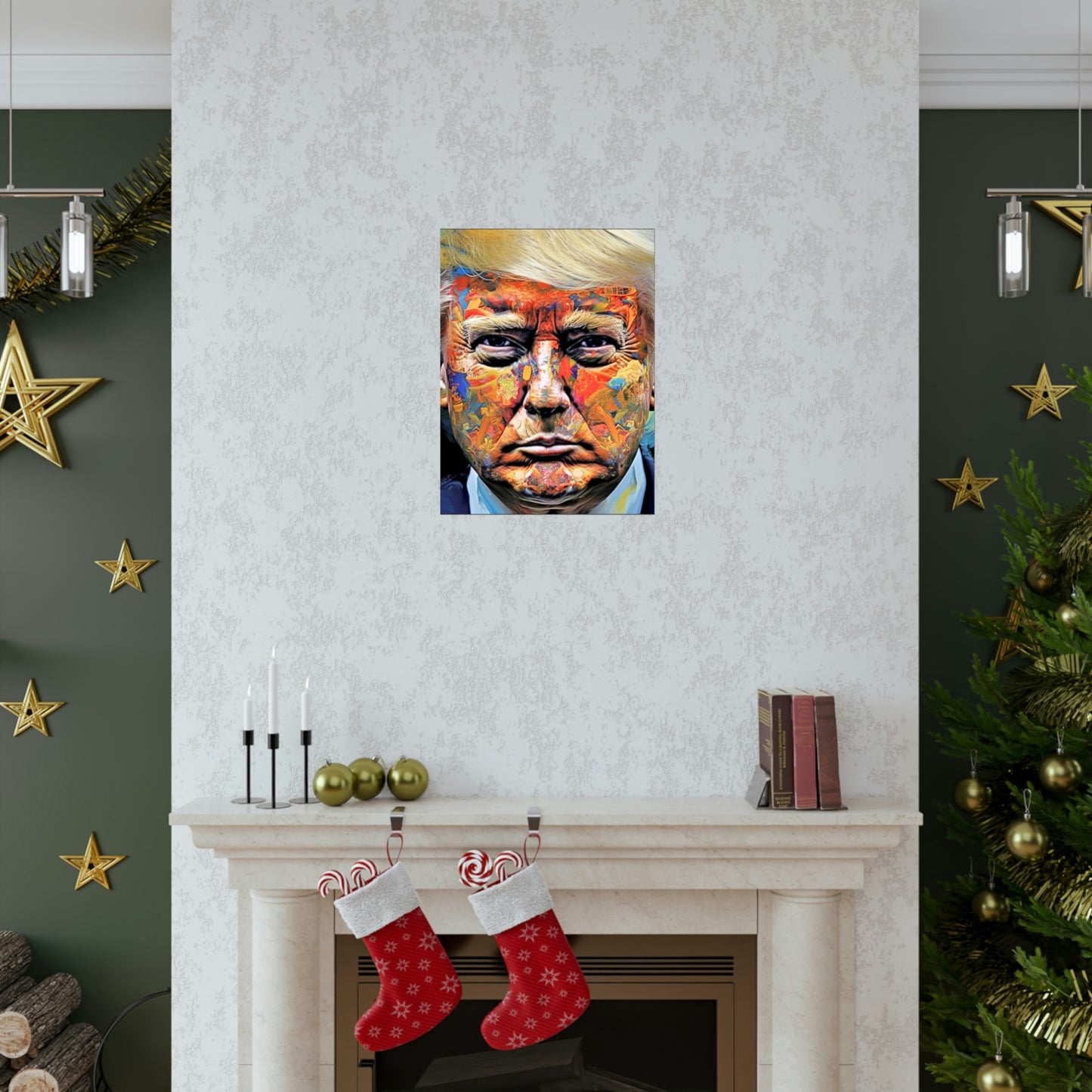 Colorful DJT Poster
