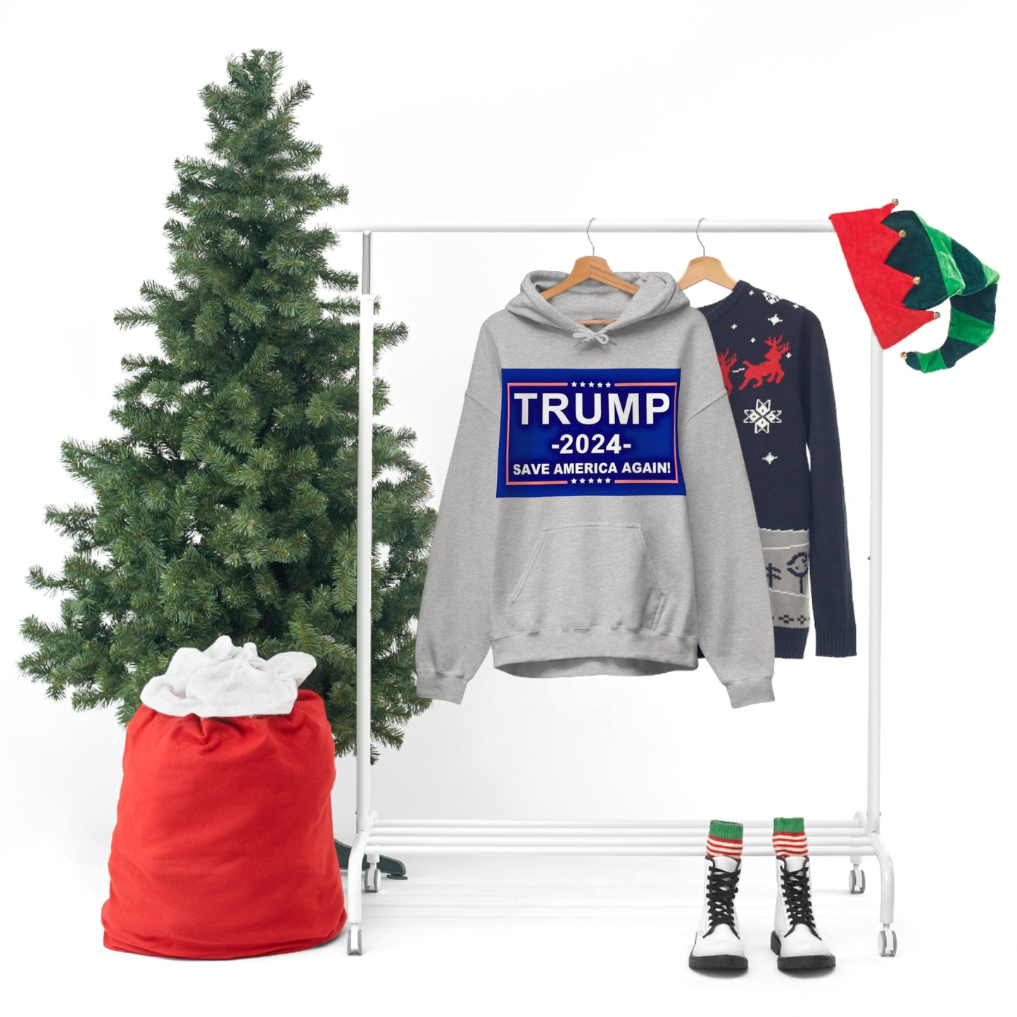 MAGA DJT Hooded Sweatshirt