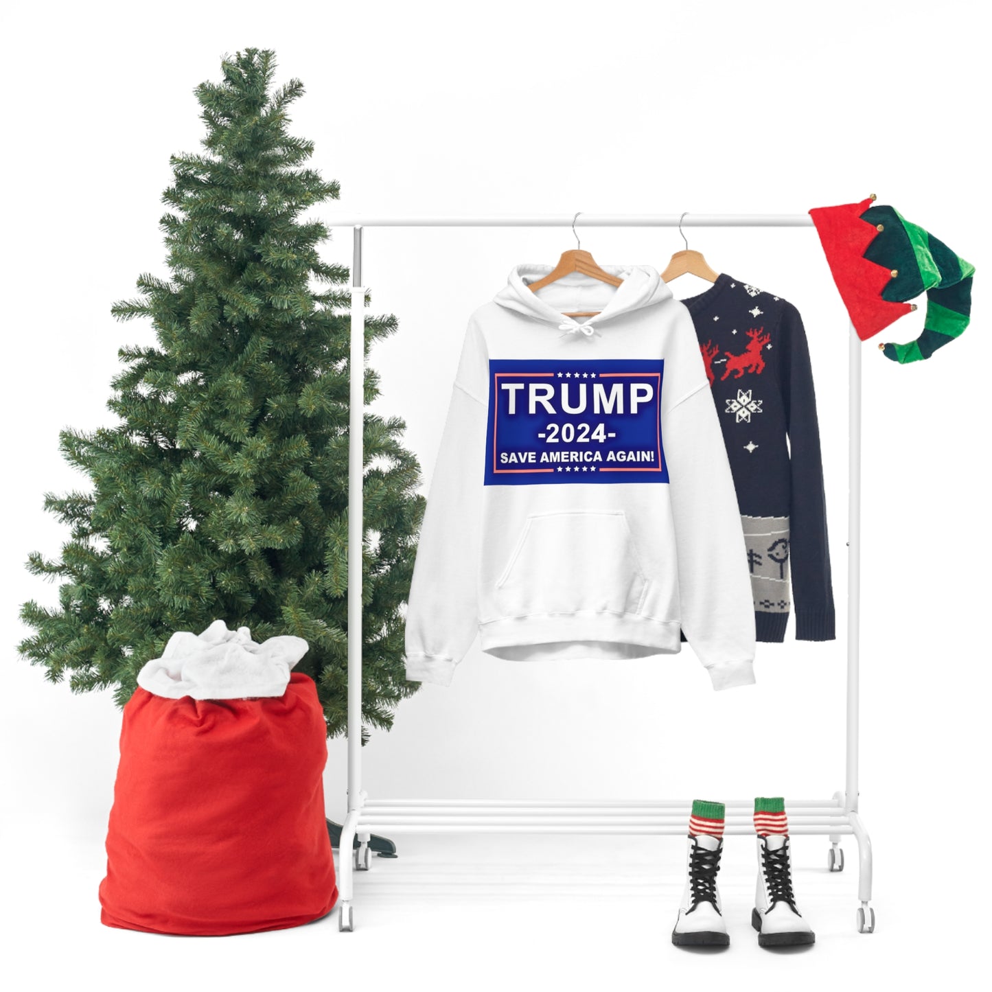 MAGA DJT Hooded Sweatshirt