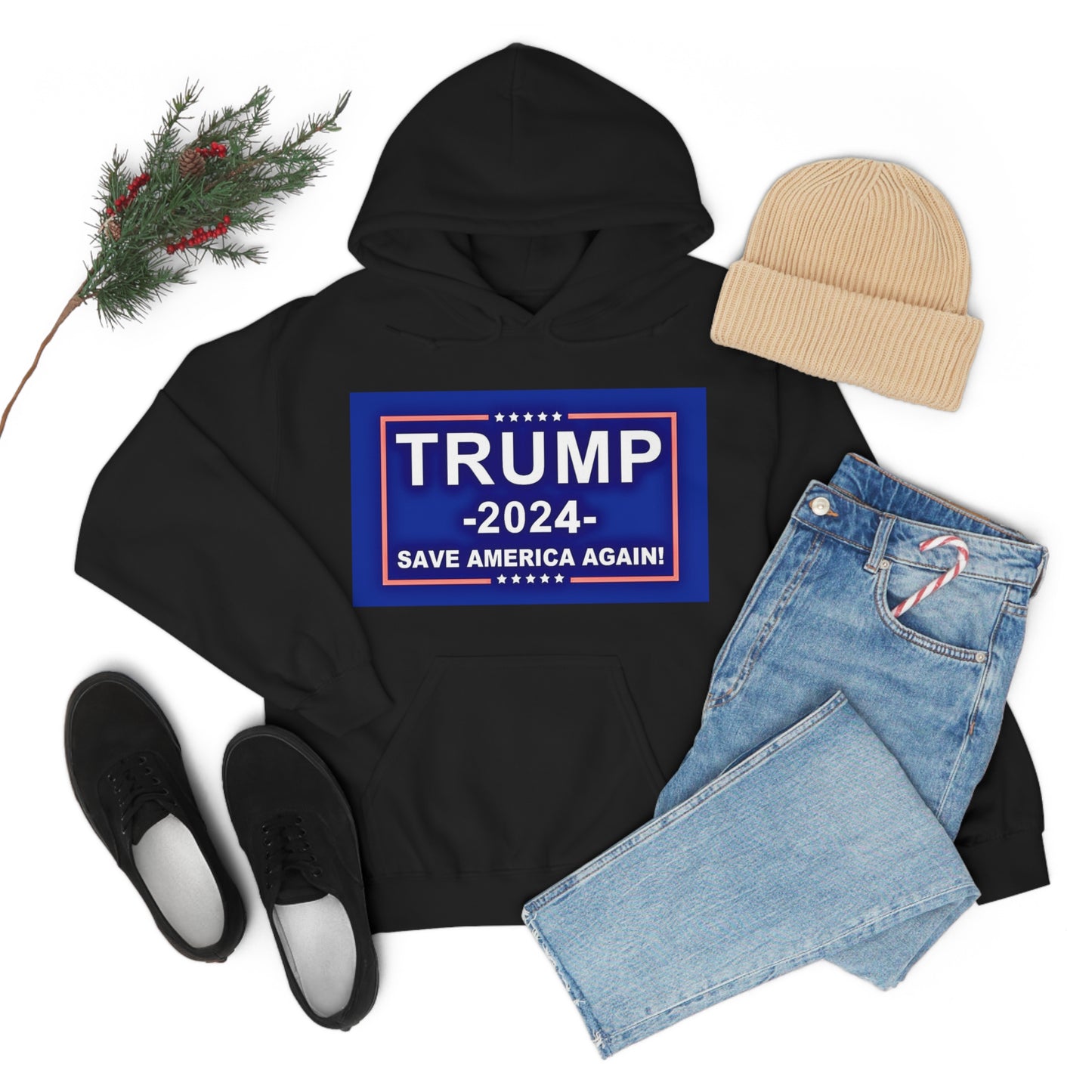 MAGA DJT Hooded Sweatshirt
