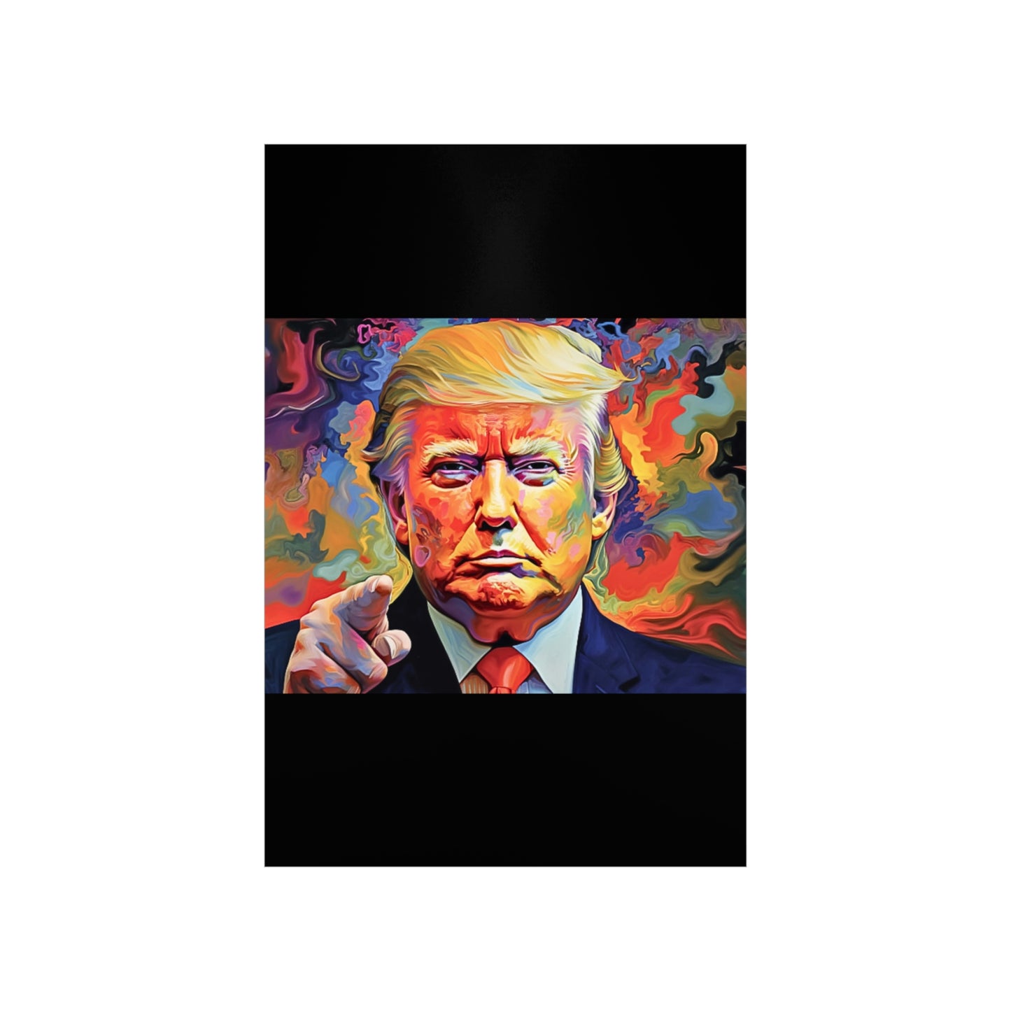 Artistic Donald Trump Poster