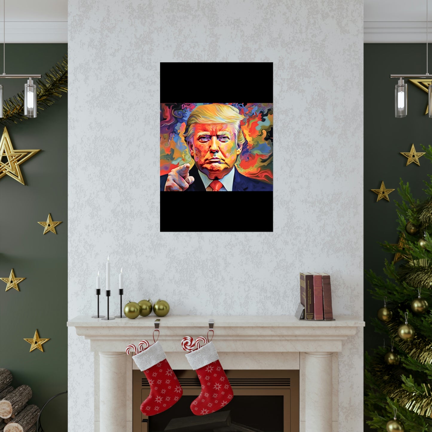 Artistic Donald Trump Poster