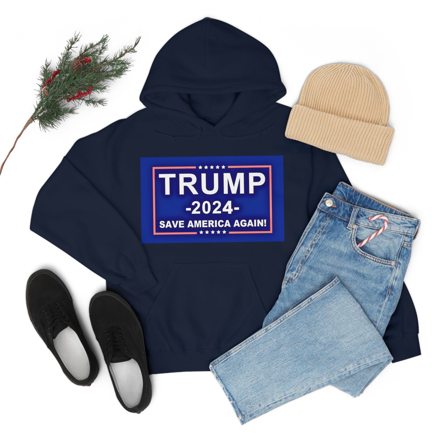 MAGA DJT Hooded Sweatshirt