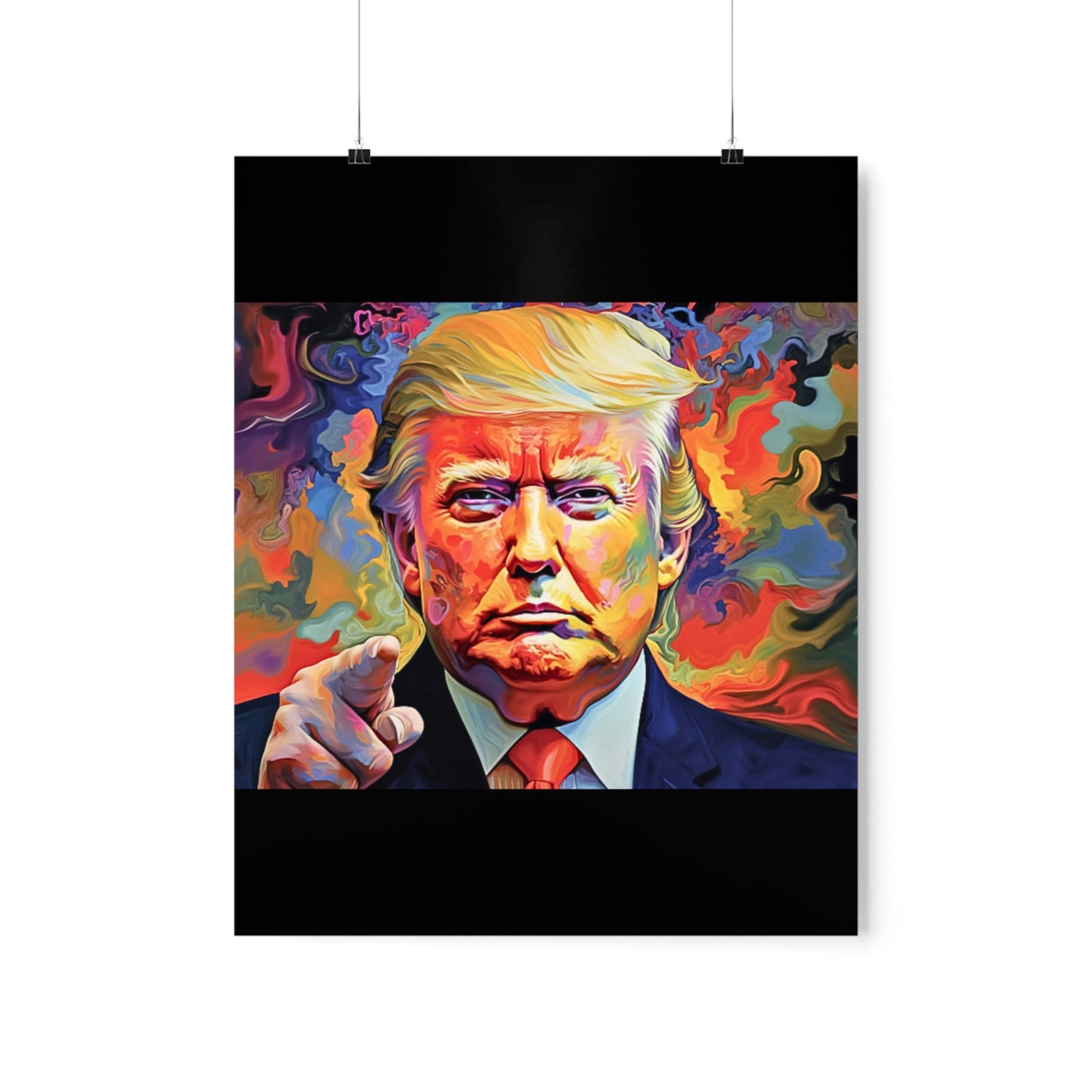 Artistic Donald Trump Poster