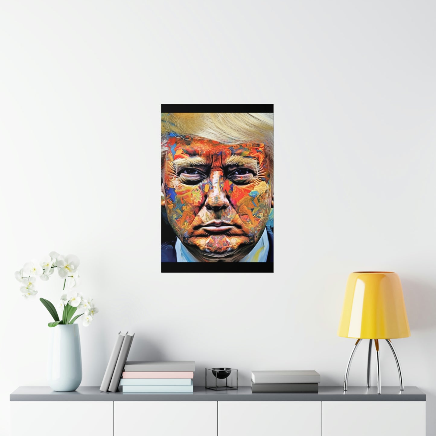 Colorful DJT Poster