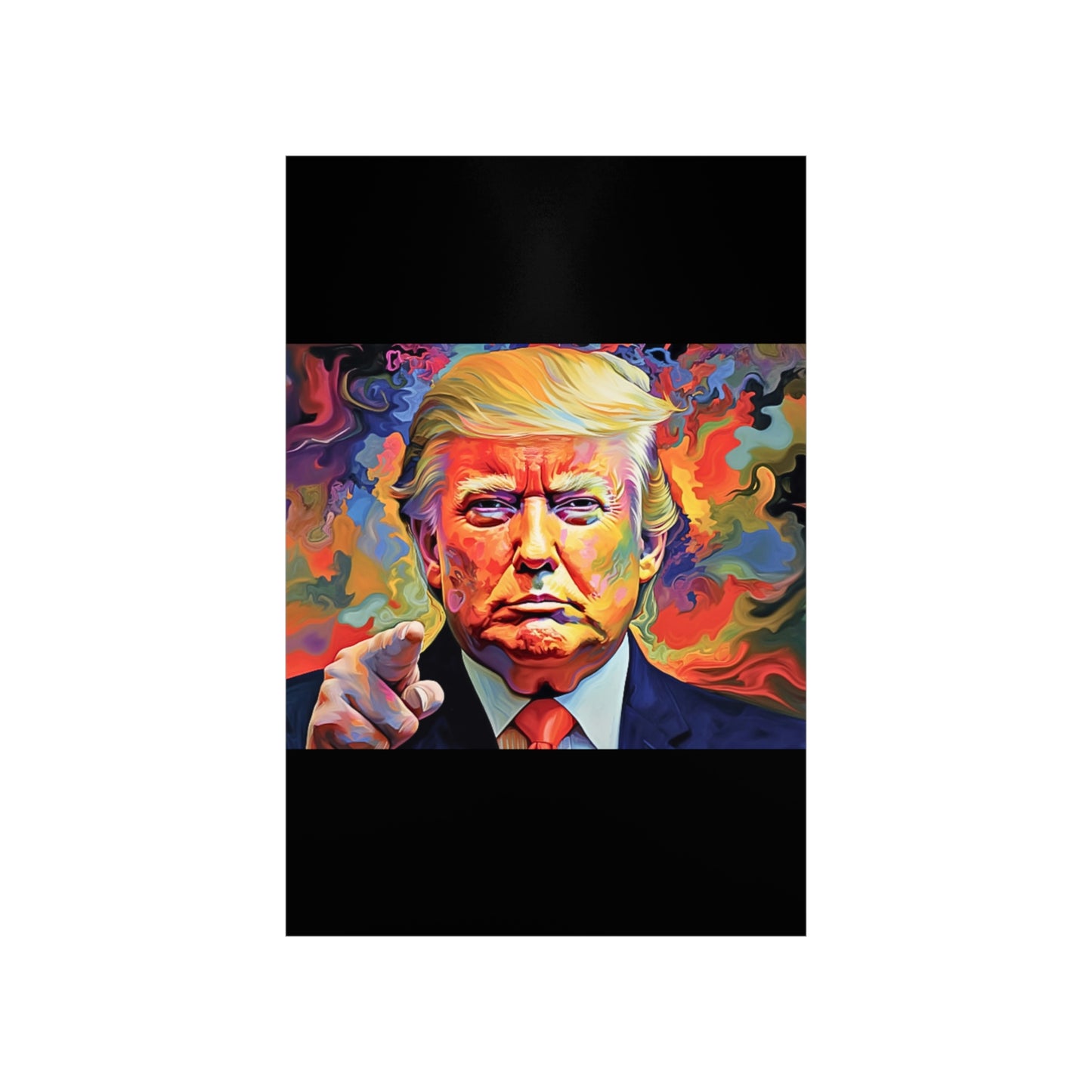 Artistic Donald Trump Poster