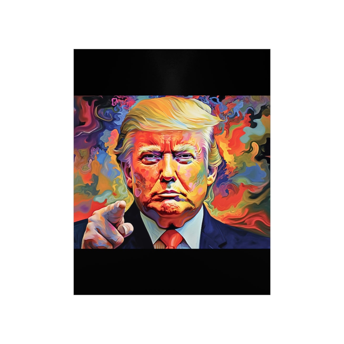 Artistic Donald Trump Poster