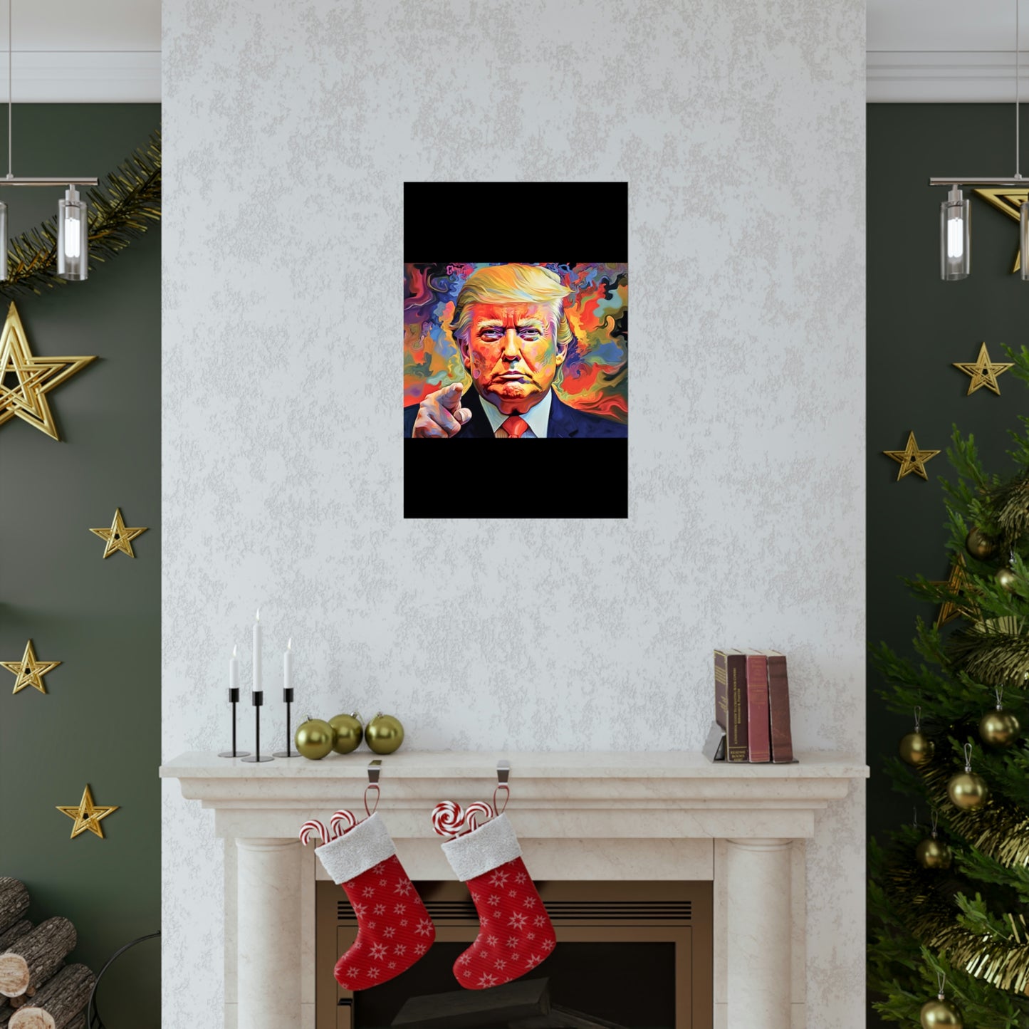 Artistic Donald Trump Poster