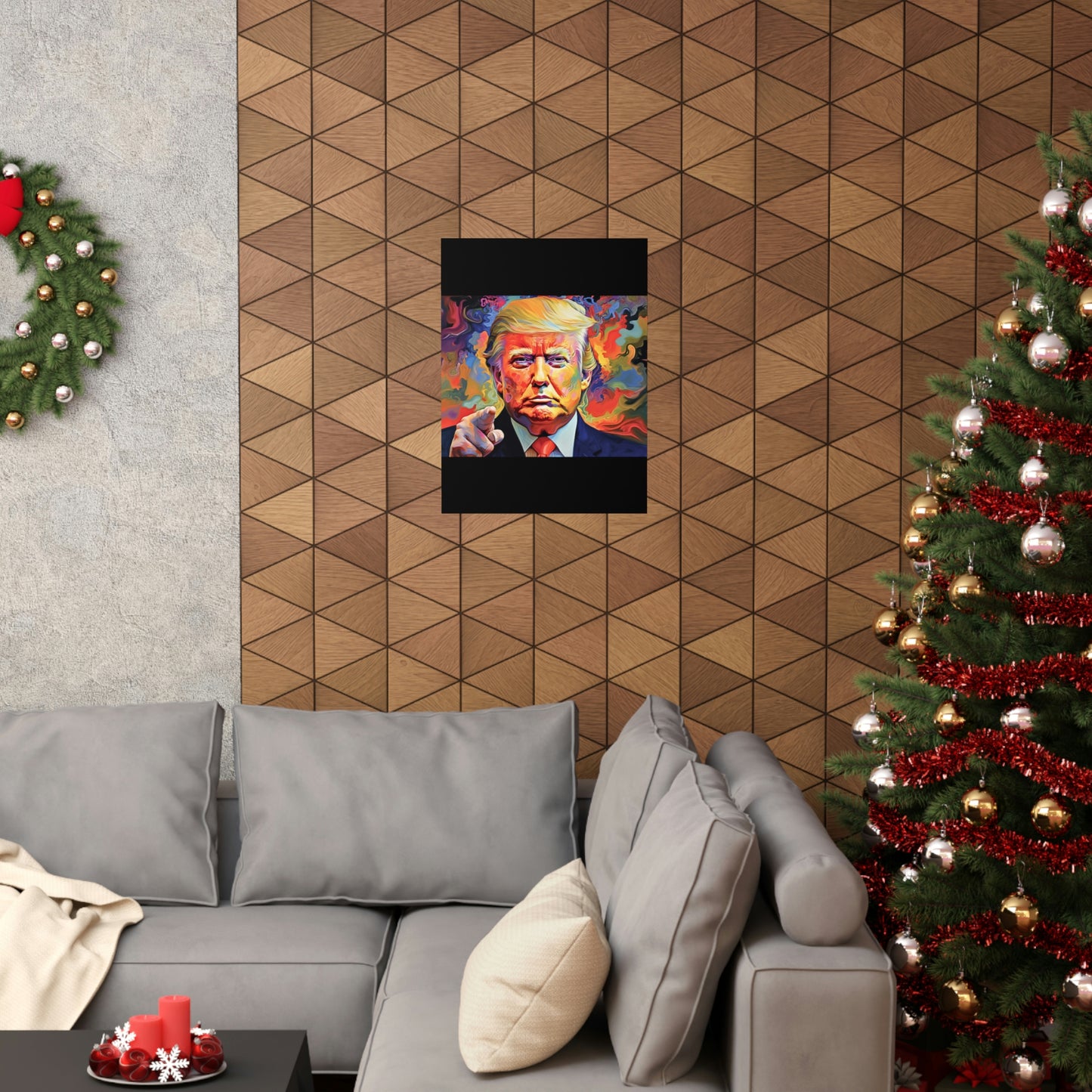 Artistic Donald Trump Poster