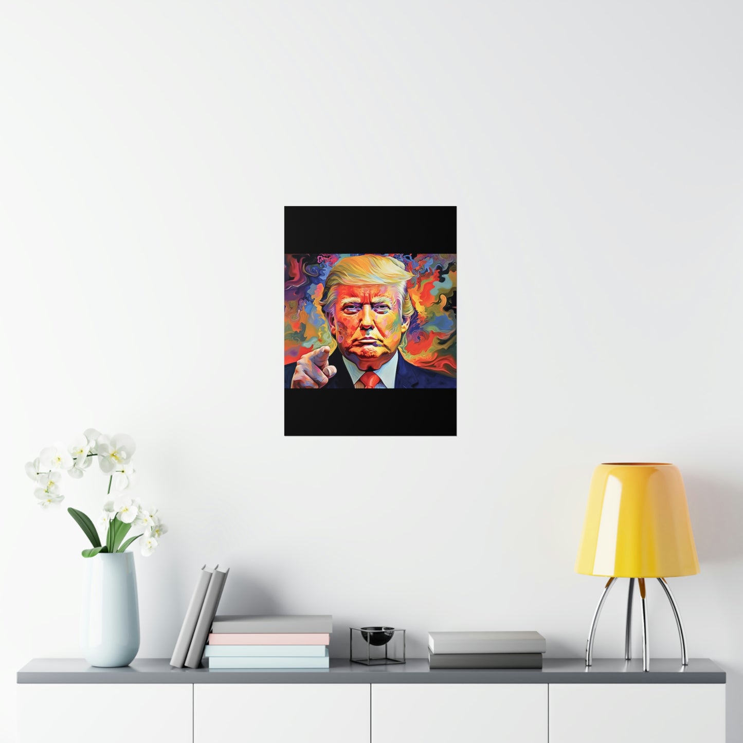 Artistic Donald Trump Poster