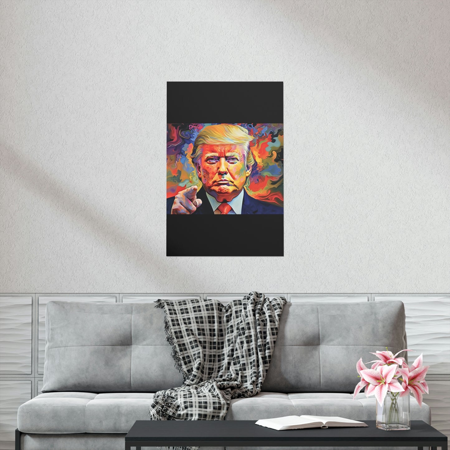 Artistic Donald Trump Poster