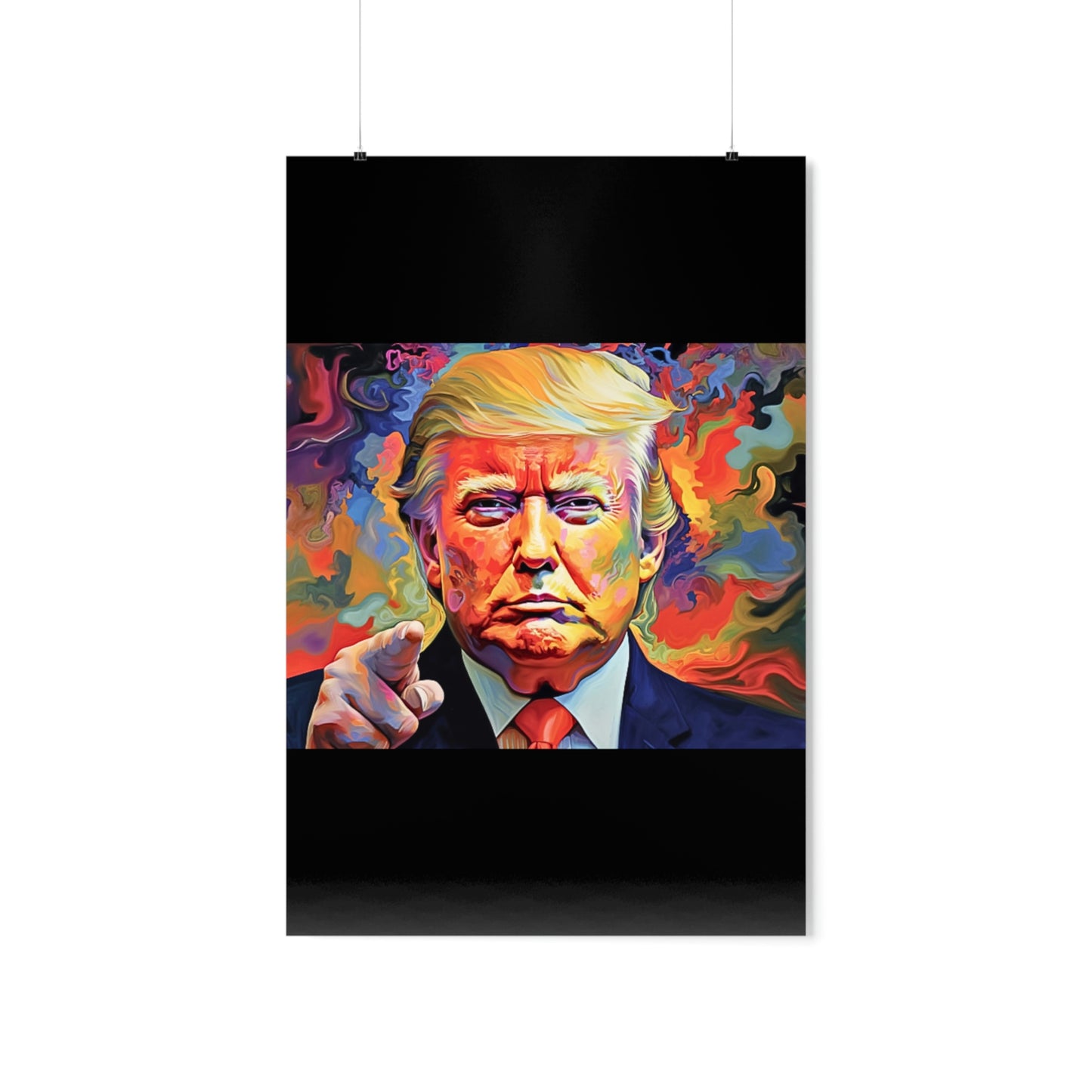 Artistic Donald Trump Poster