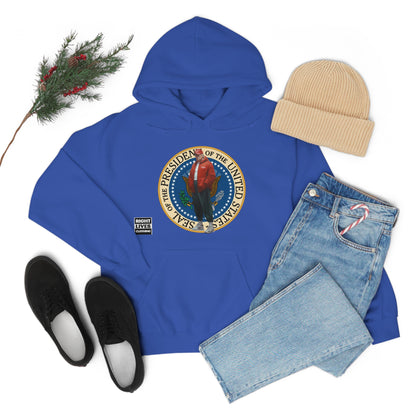 Donald Trump Street Pressy Seal Heavy Blend™ Hoodie