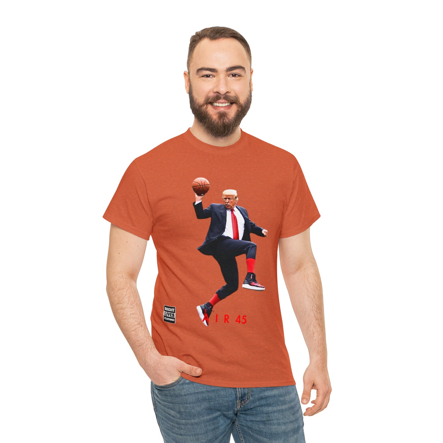 AIR 45 Donald Trump Finger-Roll T-Shirt