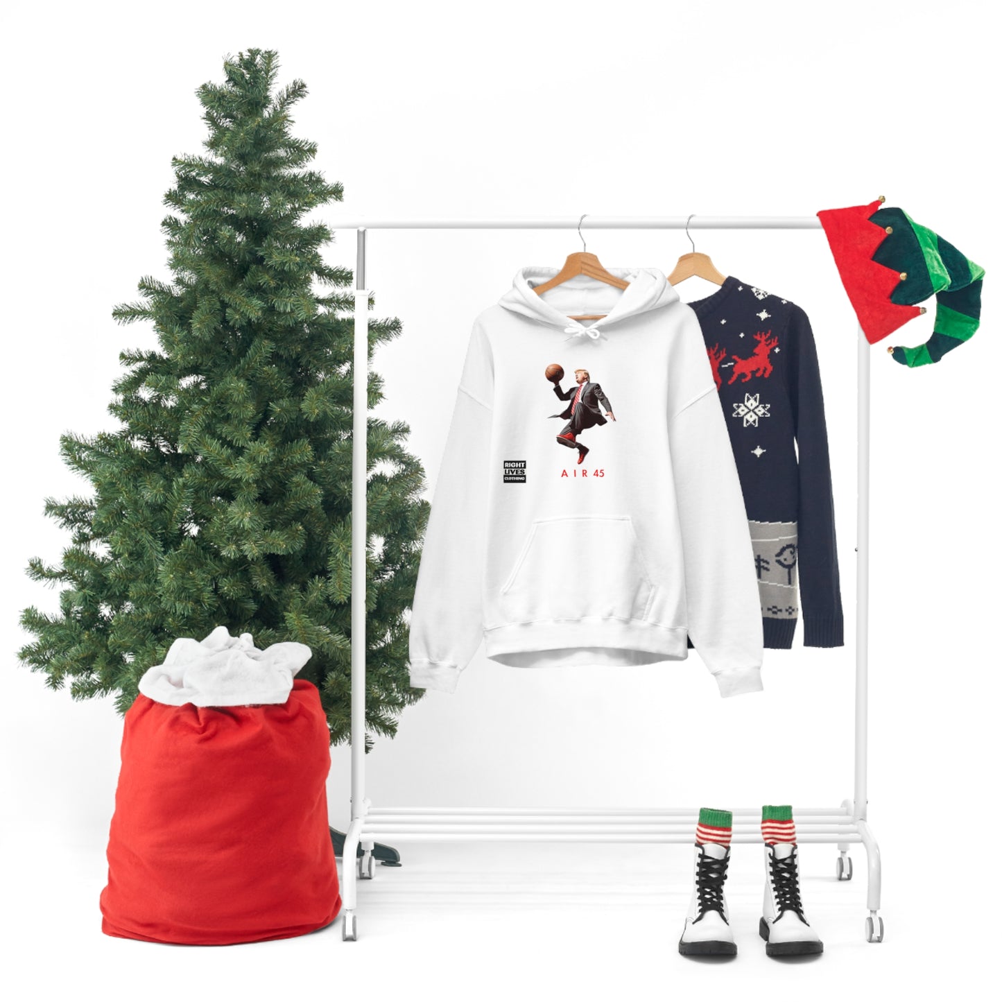 AIR 45 Hooded Donald Trump Sweatshirt