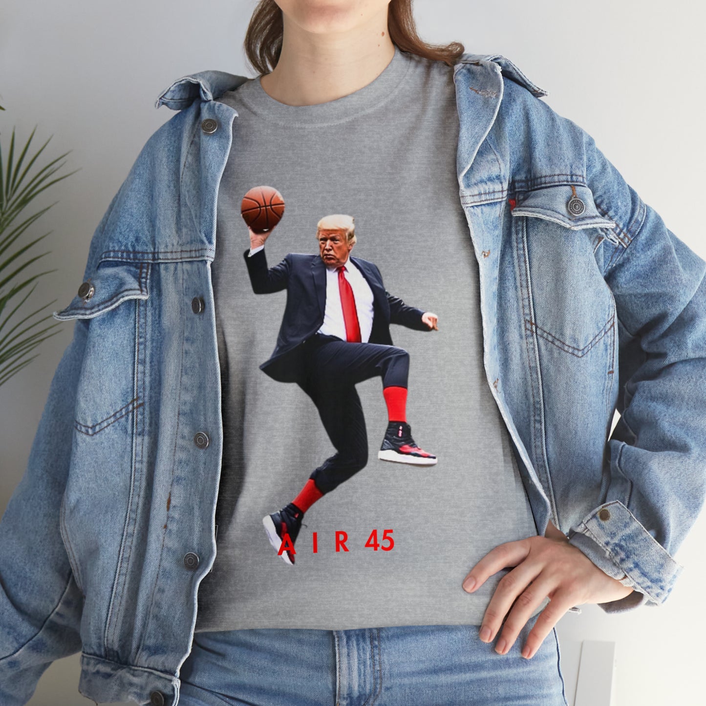 AIR 45 Donald Trump Finger-Roll T-Shirt