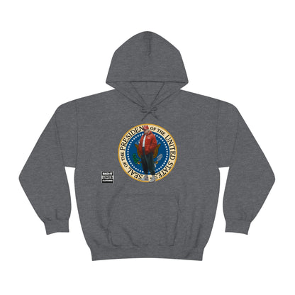 Donald Trump Street Pressy Seal Heavy Blend™ Hoodie