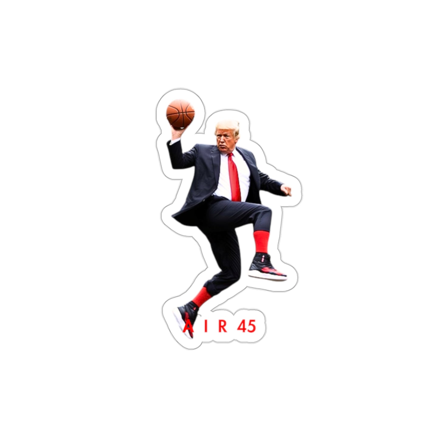 Air DT Donald Trump Die-Cut Stickers