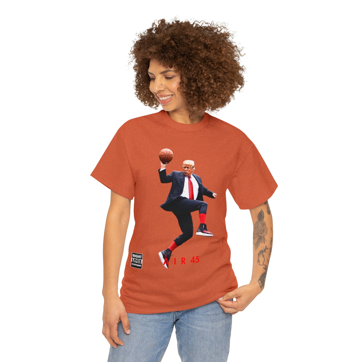 AIR 45 Donald Trump Finger-Roll T-Shirt