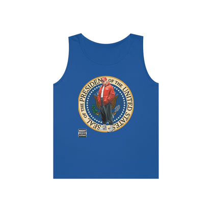 Supreme Donald Trump Pressy Seal Cotton Tank Top