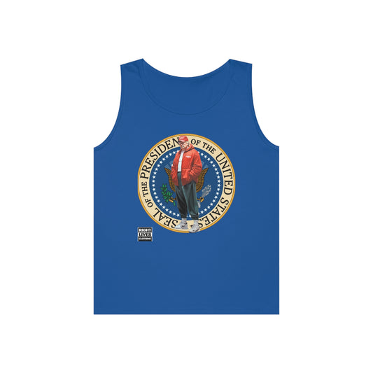 Supreme Donald Trump Pressy Seal Cotton Tank Top