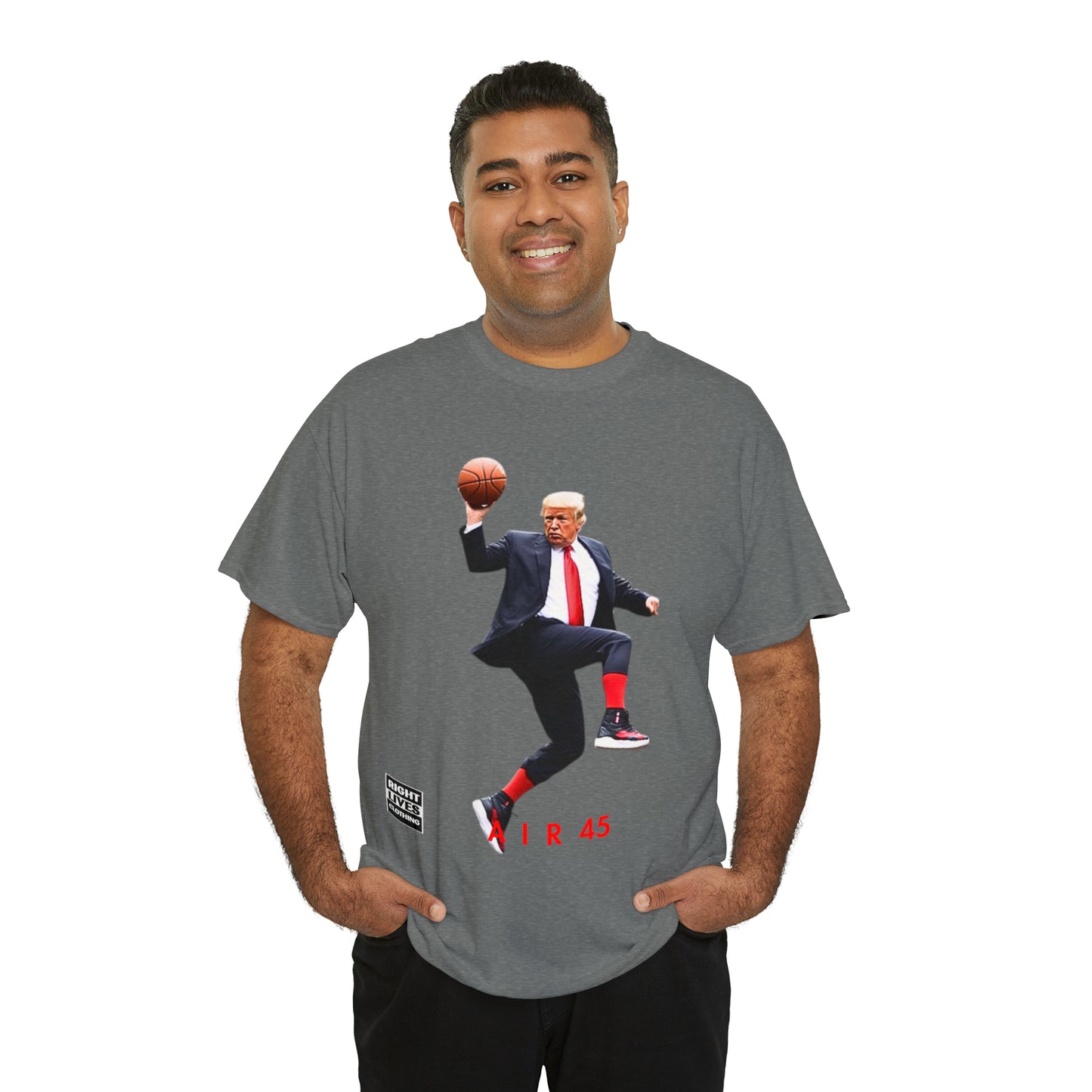 AIR 45 Donald Trump Finger-Roll T-Shirt