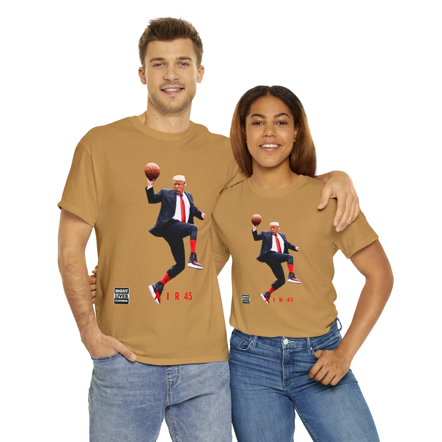 AIR 45 Donald Trump Finger-Roll T-Shirt